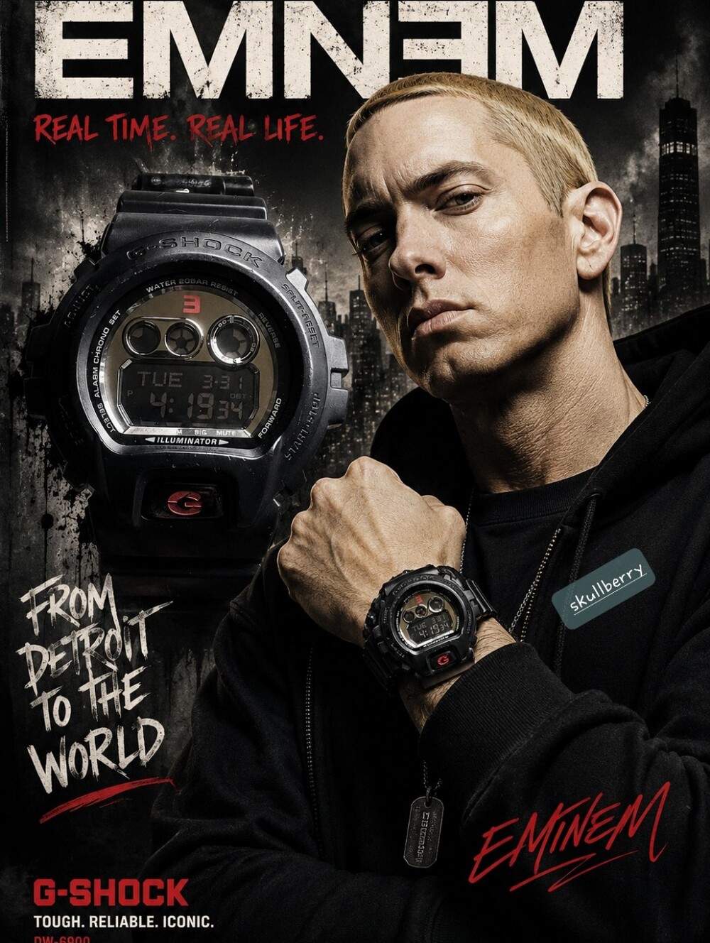 CASIO G-SHOCK × EMINEM - GDX6900